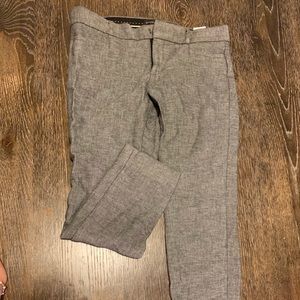 Banana Republic stretch skinny pants grey